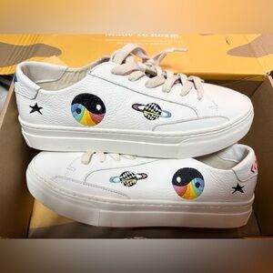 Soludos Cosmic Trip Ibiza Platform Sneaker NET SZ9